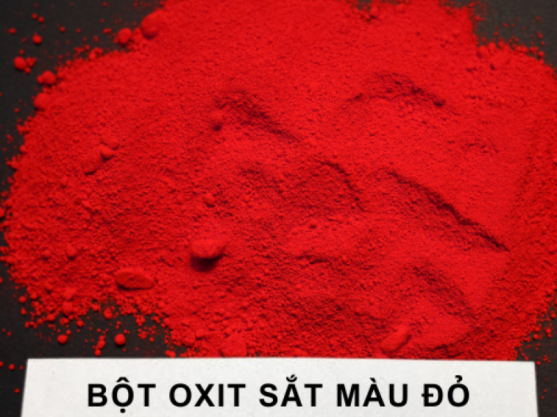 Bột màu đỏ