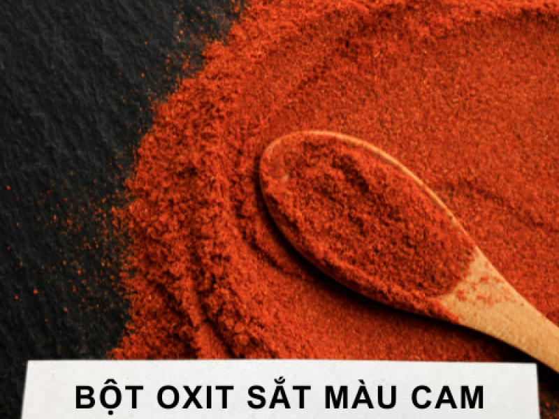 Bột màu cam