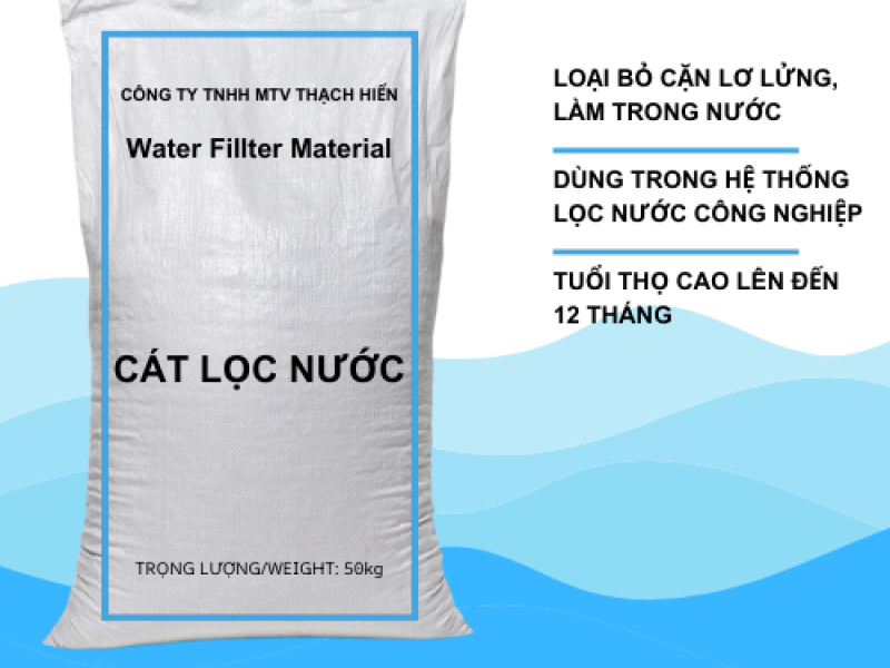 CÁT THẠCH ANH LỌC NƯỚC