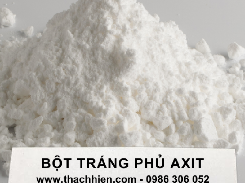 Bột đá tráng phủ axit stearic